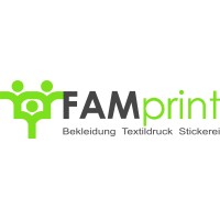 Fam-Print GmbH Textildruckerei und Stickerei logo - Similar company to Pothoff Werbung
