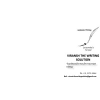 Viransh the writing Solution logo - Similar company to Assignmenthelp Services