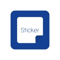 Sticker App logo - Similar company to Stickerapp