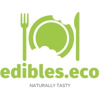 Edibles.eco - Edible & Compostable Disposables logo - Similar company to Eclery : Edible Cutlery
