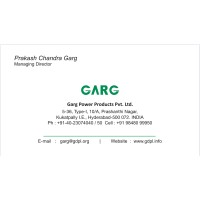 Garg Power Products Pvt Ltd logo - Similar company to Technology Widgets