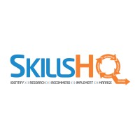 Skills HQ logo - Similar company to Lionfish - 'Powering Brands'