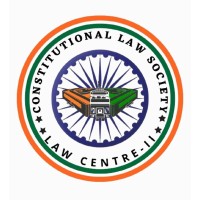 Constitutional Law Society, Law Centre-II, University of Delhi logo - Similar company to Legal Aid Society, Law Centre Ii, University Of Delhi