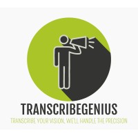 TranScribe Genius logo - Similar company to Client Serve & Transcribe Limited