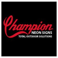 Champion Neon Signs logo - Similar company to Menras