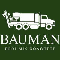 Bauman Redi-Mix Concrete logo - Similar company to Dotty Dungarees Ltd