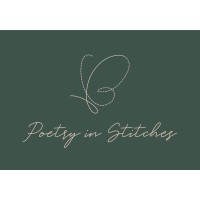 Poetry In Stitches logo - Similar company to Boho Beach Hut