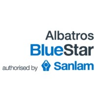 Albatros Bluestar - authorised by Sanlam logo - Similar company to Indwe Bluestar- Authorised By Sanlam