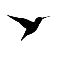 Hummingbird Music logo - Similar company to Curved Arrow