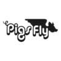 Pigs Fly logo - Similar company to Pwf Studio