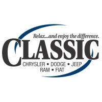 Classic Chrysler Dodge Jeep Ram Fiat Arlington logo - Similar company to Gregg Orr Auto Collection