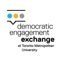 The Democratic Engagement Exchange at TMU logo - Similar company to Media Ecosystem Observatory