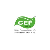 Gemini Edibles and Fats India Ltd. (GEF India) logo - Similar company to Mk Agrotech Pvt Ltd