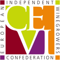 CEVI European Confederation of Independent Winegrowers logo - Similar company to Ceev - Comité Vins