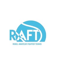 RAFT tennis logo - Similar company to Zerosbatti In Bici