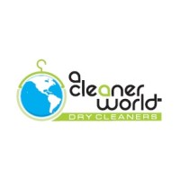 A Cleaner World Dry Cleaners logo - Similar company to Regency Dry Cleaners And White Star Dry Cleaners