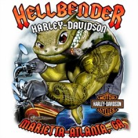Hellbender Harley-Davidson logo - Similar company to C & M Integrated