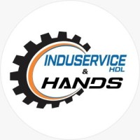 Induservice-Hands logo - Similar company to Geoondas Geofísica E Sensoriamento Remoto