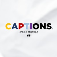 Captions logo - Similar company to Handy-Com