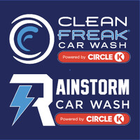 Clean Freak / Rainstorm powered by Circle K logo - Similar company to Sunray Technology Co., Ltd.