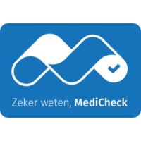 MediCheck App logo - Similar company to Medit Solutions B.V.