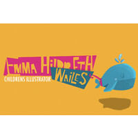 Freelance illustrator and designer logo - Similar company to White Magic Studios