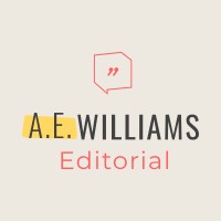 A.E. Williams Editorial logo - Similar company to Gemspread Author Services