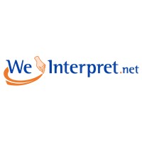 We Interpret logo - Similar company to The Communication Bridge