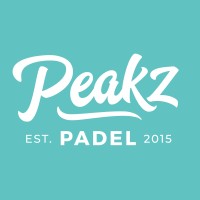Peakz Padel logo - Similar company to Sjeff.