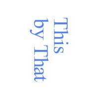 This by That logo - Similar company to Ala Studio
