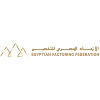 The Egyptian Factoring Federation logo - Similar company to The Egyptian Mortgage Federation .Emf