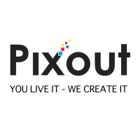 PiXout - Custom designed photo albums for professional photographer logo - Similar company to Capri Album Co