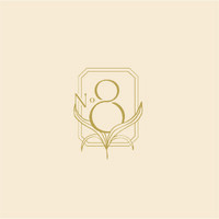 Empreinte N°8 - Maison florale logo - Similar company to Homey Design
