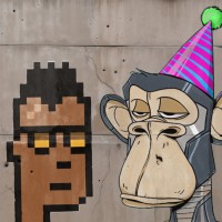 THE WEB3 COFFEEBREAK with PUNK and APE logo - Similar company to Dumb Cryptopunks