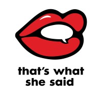 That's What She Said Game logo - Similar company to Inheirit