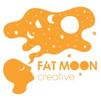 Fat Moon Creative logo - Similar company to Evolve Women'S Collective