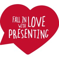 Fall in Love with Presenting logo - Similar company to The Mcguire Programme - Beyond Stuttering