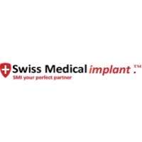 Swiss medical implant logo - Similar company to Swiss Nf Metals Inc