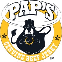 Pap's Jerky logo - Similar company to Pops' Pepper Patch, Inc.