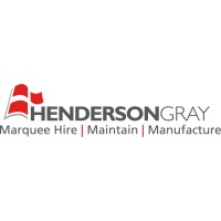Henderson Gray Marquee Hire logo - Similar company to Arc Marquees Limited
