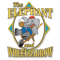 Elephant and wheelbarrow