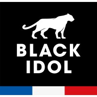Black idol logo - Similar company to Alchemico