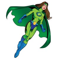 The Green Lady Eco Store logo - Similar company to Zero Drop Taxi