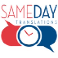 Same Day Translations, LLC logo - Similar company to Breaking Language Barriers