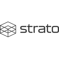 Strato Footwear logo - Similar company to Risk Never Sleeps Podcast