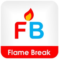 FlameBreak - fire damper testing & certification experts logo - Similar company to Urmson Fire Specialists Ltd - Fire Damper Testing, Fire Door Inspections, Fire Stopping