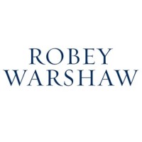 Robey Warshaw logo - Similar company to Democracy 3.0
