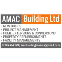 AMAC BUILDING LTD logo - email format related to Vindr VS Windows & Doors