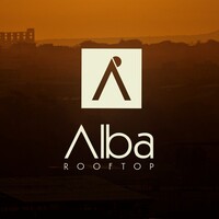 Alba rooftop logo - Similar company to La Burger