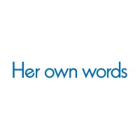 Her own words logo - Similar company to Strachan Clark